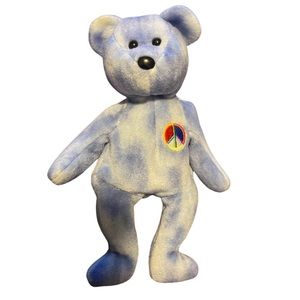 VINTAGE TY BEANIE BABY peace bear